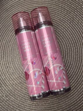 NWT Bath & Body Works Twisted Peppermint Fragrance Mist Duo